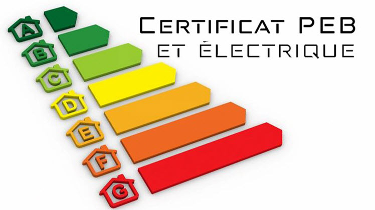 Certificat PEB et electrique
